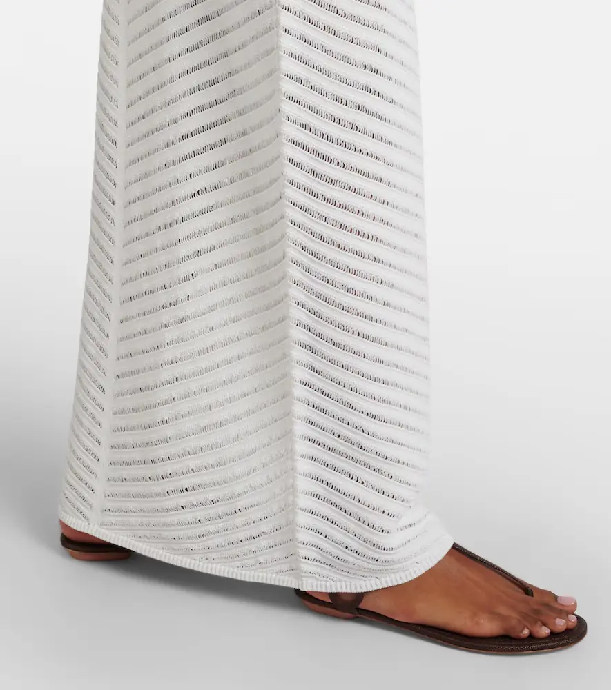 Rebecca Vallance Cassis chevron knitted maxi dress | Thumbnail 4