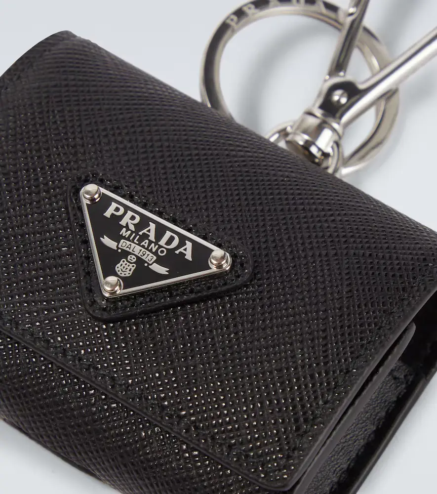Prada Leather AirPods case | Thumbnail 2 Prada Leather AirPods case | Thumbnail 2