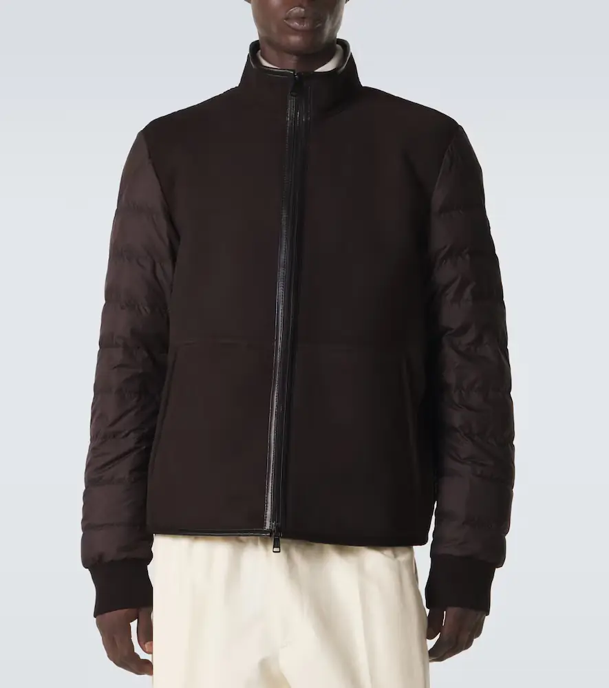 Moncler Reversible shearling down jacket | Thumbnail 2 Moncler Reversible shearling down jacket | Thumbnail 2