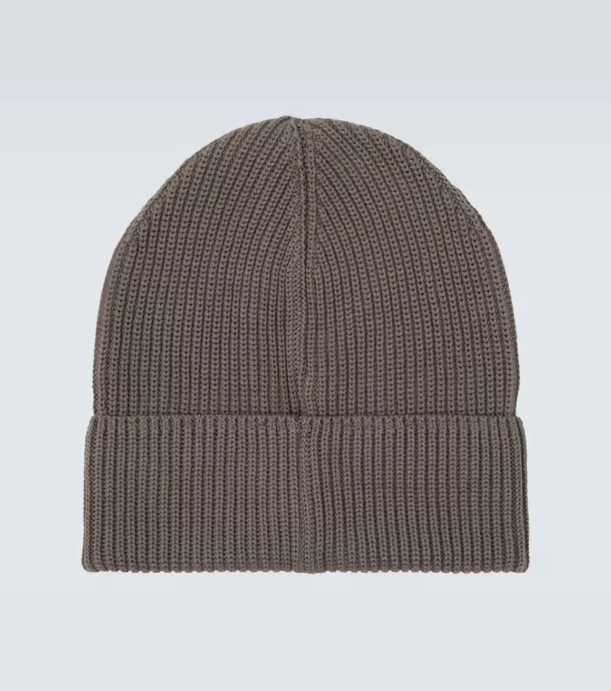 Moncler Archivio ribbed-knit cotton beanie | Thumbnail 2