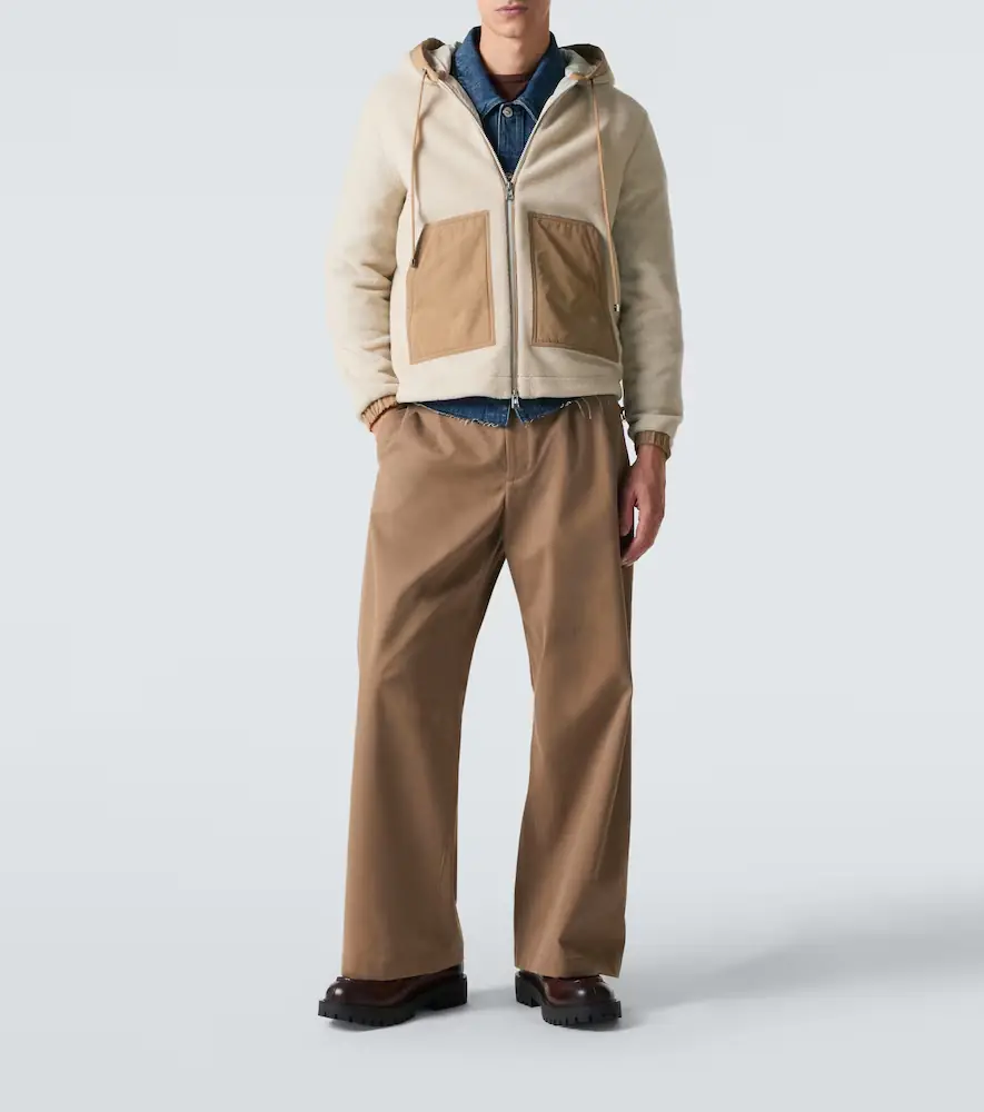 Moncler Fleece zip-up hoodie | Thumbnail 6 Moncler Fleece zip-up hoodie | Thumbnail 6