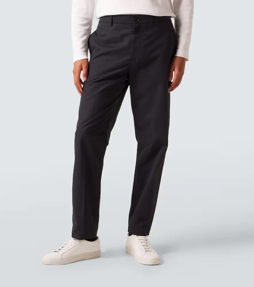 Moncler Cotton-blend straight pants | Thumbnail 4 Moncler Cotton-blend straight pants | Thumbnail 4