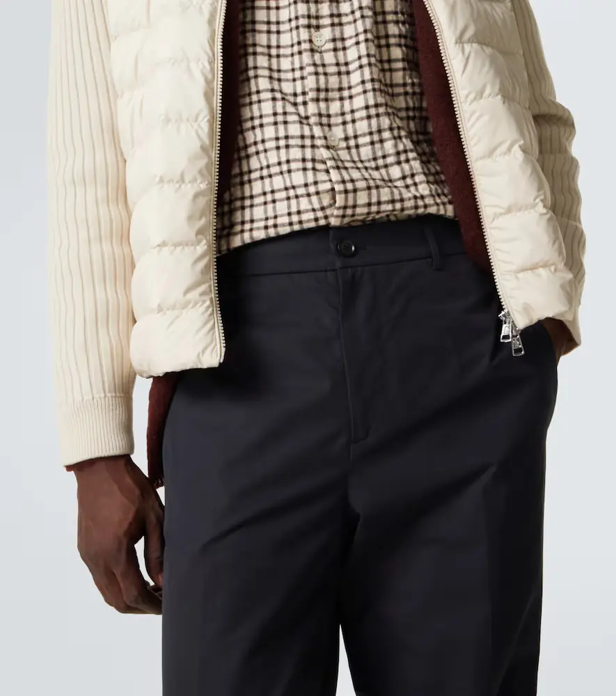 Moncler Cotton-blend straight pants | Thumbnail 5 Moncler Cotton-blend straight pants | Thumbnail 5