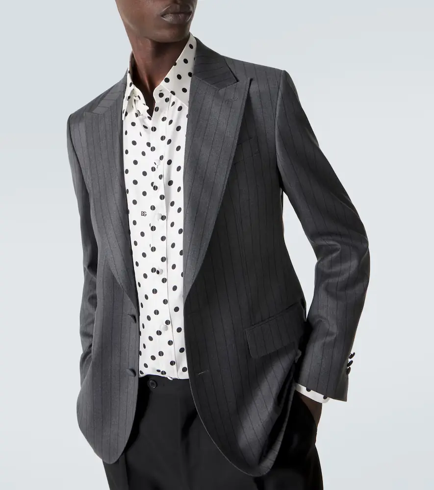 Dolce & Gabbana Pinstripe virgin wool blazer | Thumbnail 5 Dolce & Gabbana Pinstripe virgin wool blazer | Thumbnail 5