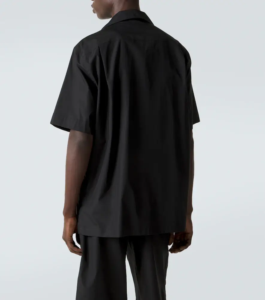 Dolce & Gabbana Logo cotton poplin bowling shirt | Thumbnail 4 Dolce & Gabbana Logo cotton poplin bowling shirt | Thumbnail 4