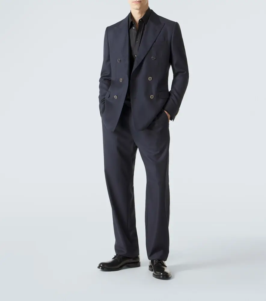 Dolce & Gabbana Virgin wool straight pants | Thumbnail 2