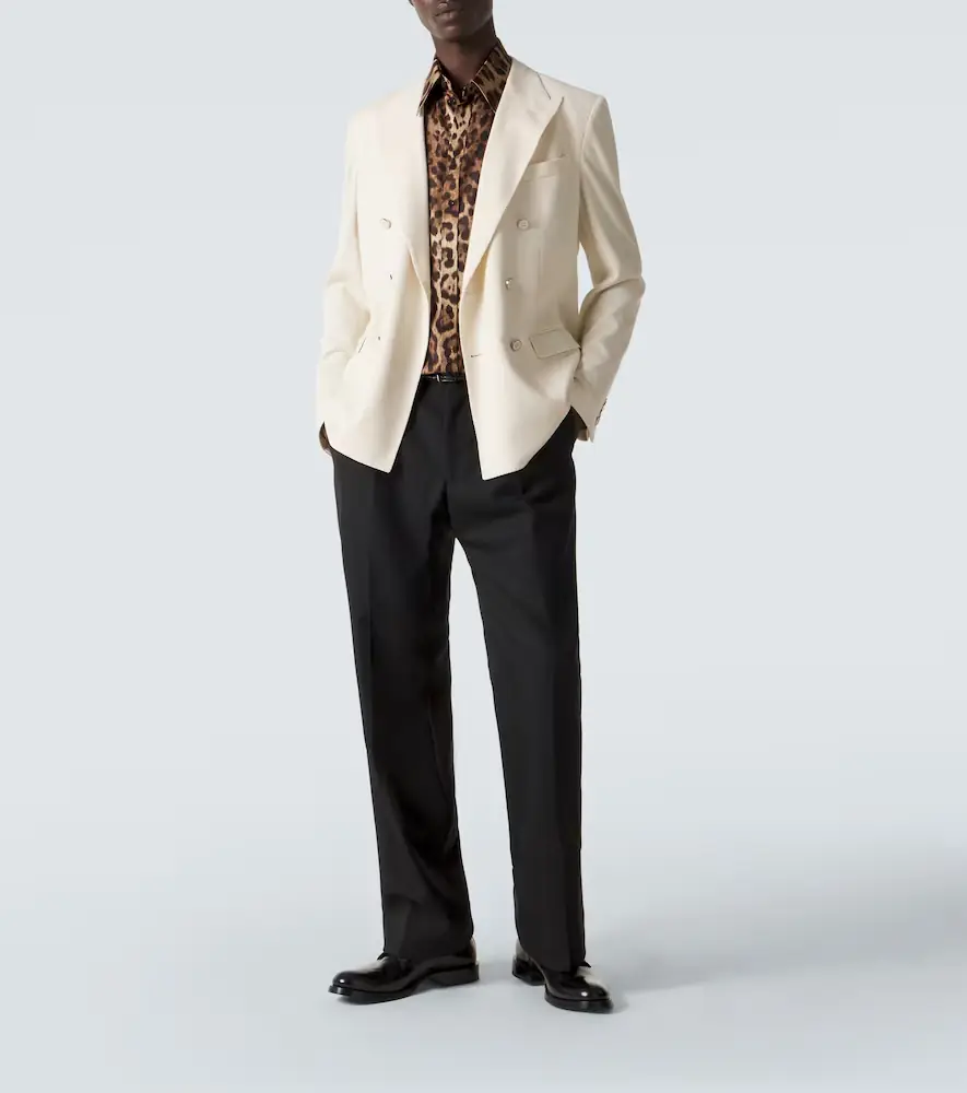 Dolce & Gabbana Taormina cotton jersey blazer | Thumbnail 4 Dolce & Gabbana Taormina cotton jersey blazer | Thumbnail 4