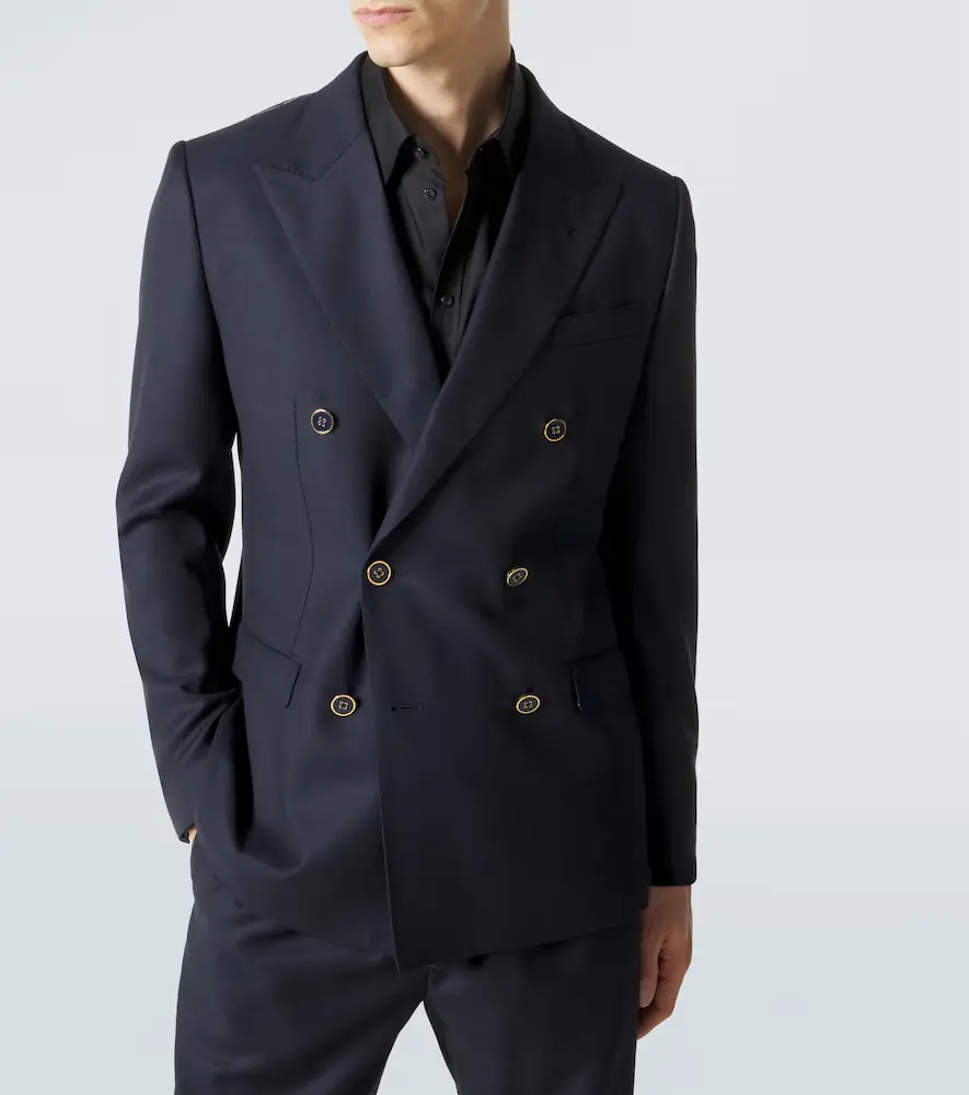 Dolce & Gabbana Double-breasted virgin wool blazer | Thumbnail 8 Dolce & Gabbana Double-breasted virgin wool blazer | Thumbnail 8