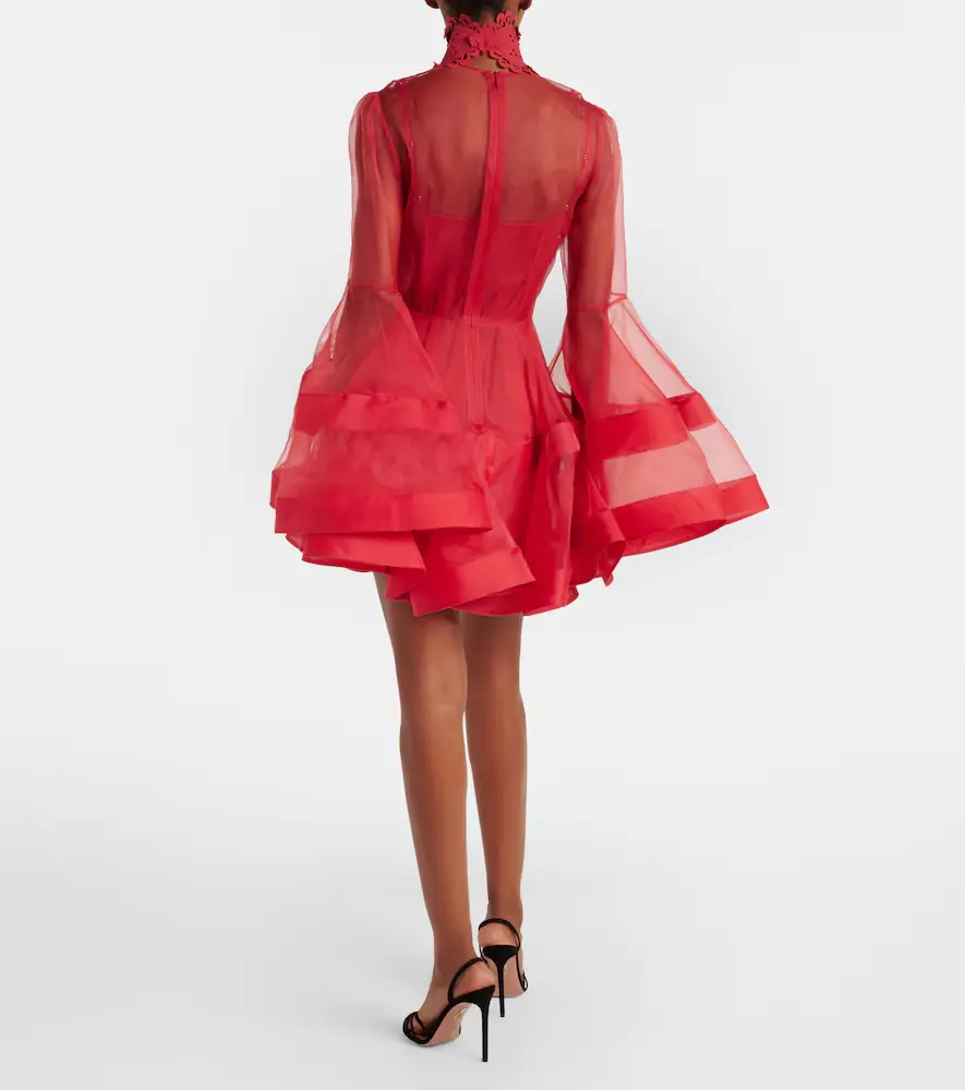 Zimmermann Rebellion silk minidress | Thumbnail 2
