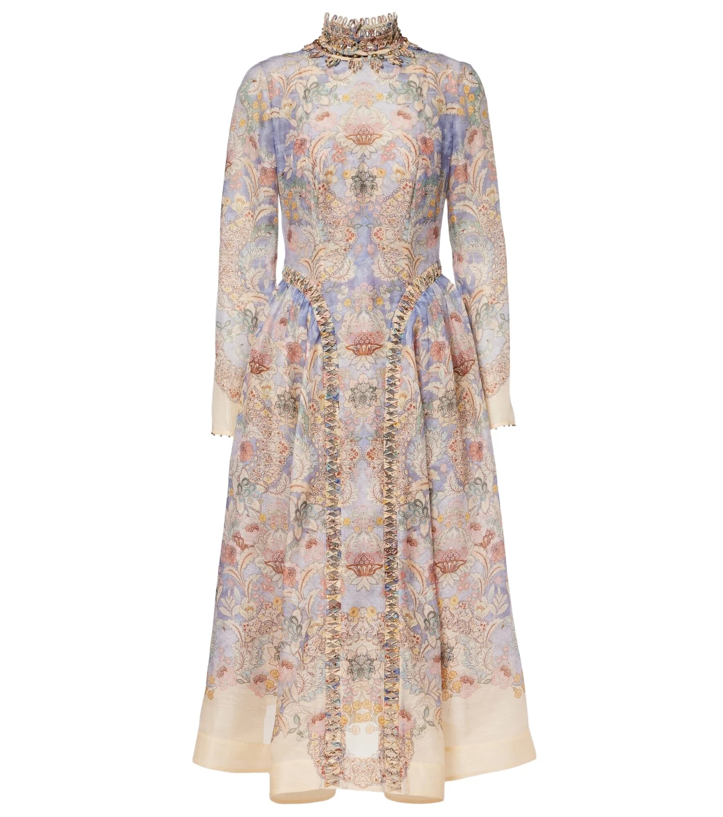 Rebellion linen and silk midi dress Rebellion linen and silk midi dress