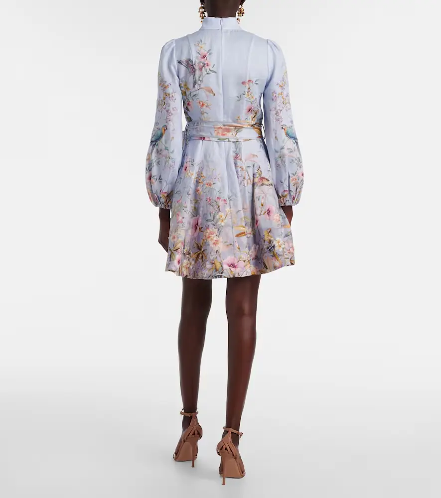Zimmermann Rebellion printed linen minidress | Thumbnail 5 Zimmermann Rebellion printed linen minidress | Thumbnail 5