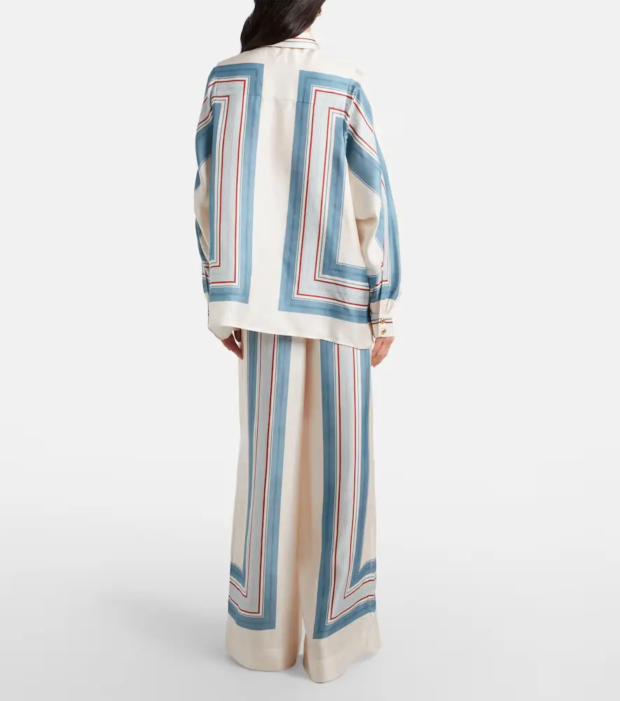 Zimmermann Striped silk palazzo pants | Thumbnail 2
