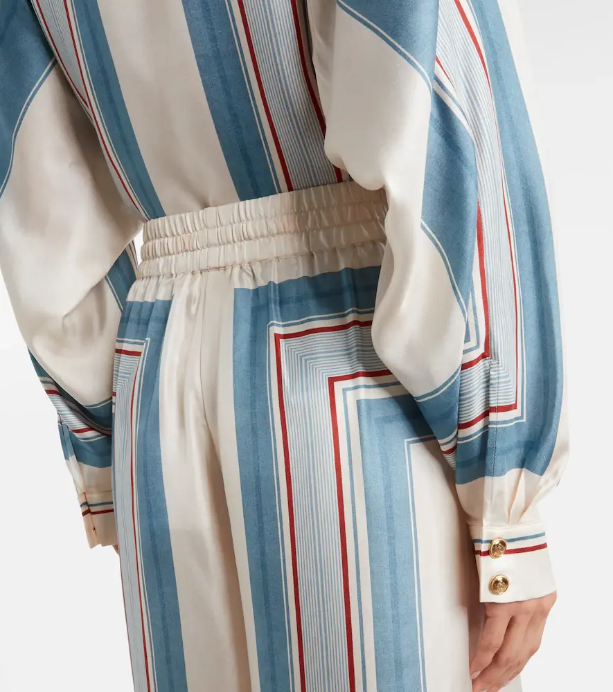 Zimmermann Striped silk palazzo pants | Thumbnail 3