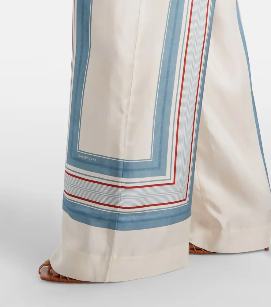 Zimmermann Striped silk palazzo pants | Thumbnail 5