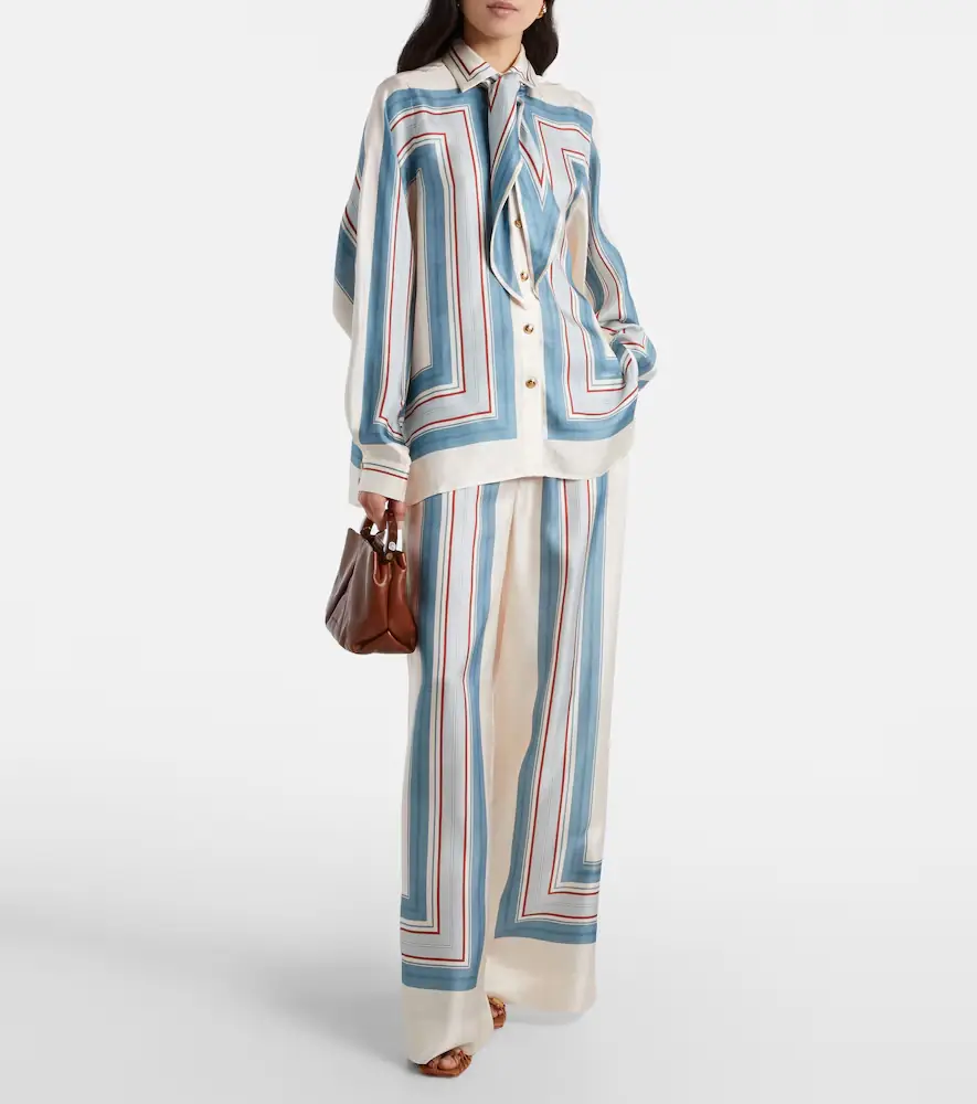 Zimmermann Striped silk palazzo pants | Thumbnail 6