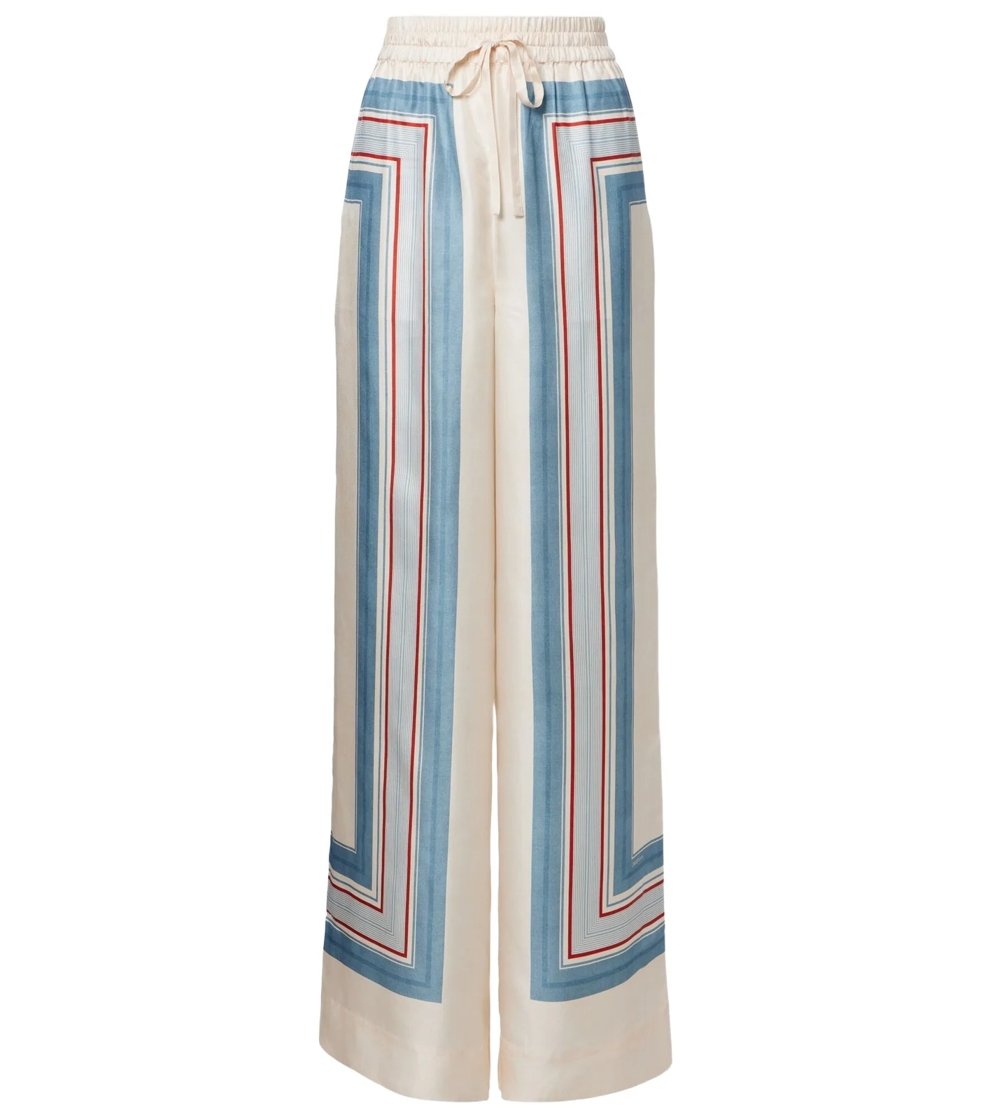 Striped silk palazzo pants Striped silk palazzo pants