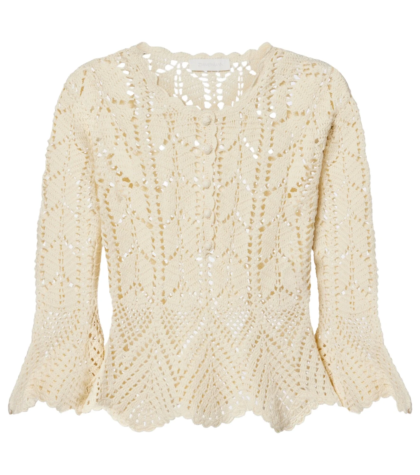 Crochet cotton top
