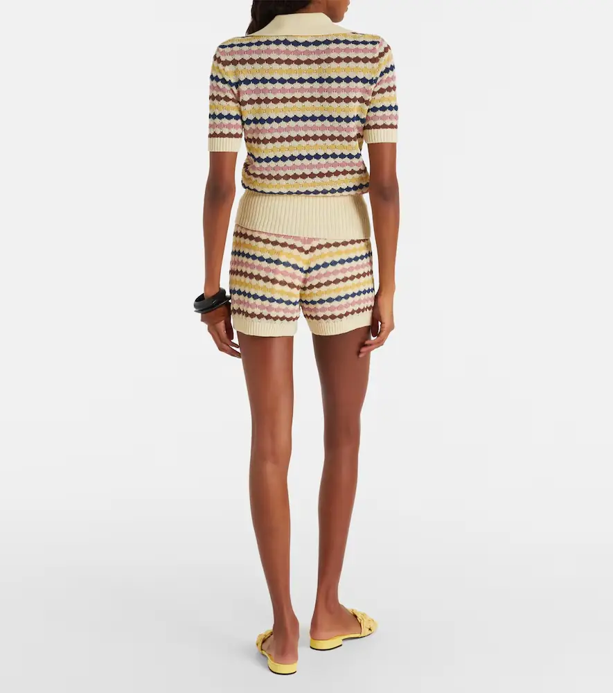 Zimmermann Awaken knitted cotton-blend shorts | Thumbnail 5 Zimmermann Awaken knitted cotton-blend shorts | Thumbnail 5