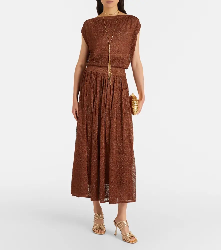 Zimmermann Awaken lamé lace top | Thumbnail 5 Zimmermann Awaken lamé lace top | Thumbnail 5