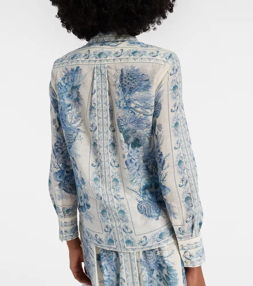 Zimmermann Wanderlust cotton shirt | Thumbnail 4 Zimmermann Wanderlust cotton shirt | Thumbnail 4