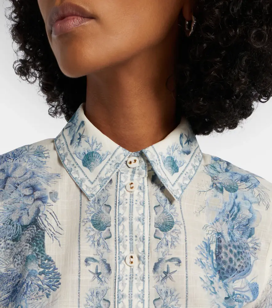 Zimmermann Wanderlust cotton shirt | Thumbnail 6 Zimmermann Wanderlust cotton shirt | Thumbnail 6