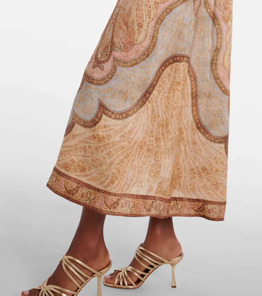 Zimmermann Wanderlust printed linen shirt dress | Thumbnail 3