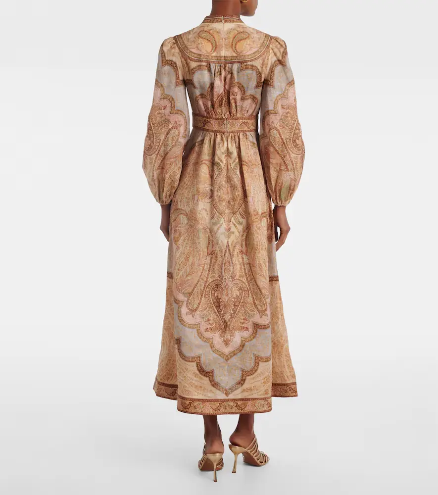 Zimmermann Wanderlust printed linen shirt dress | Thumbnail 6