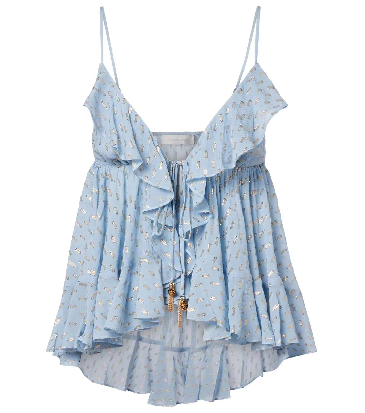 Daylight ruffled top