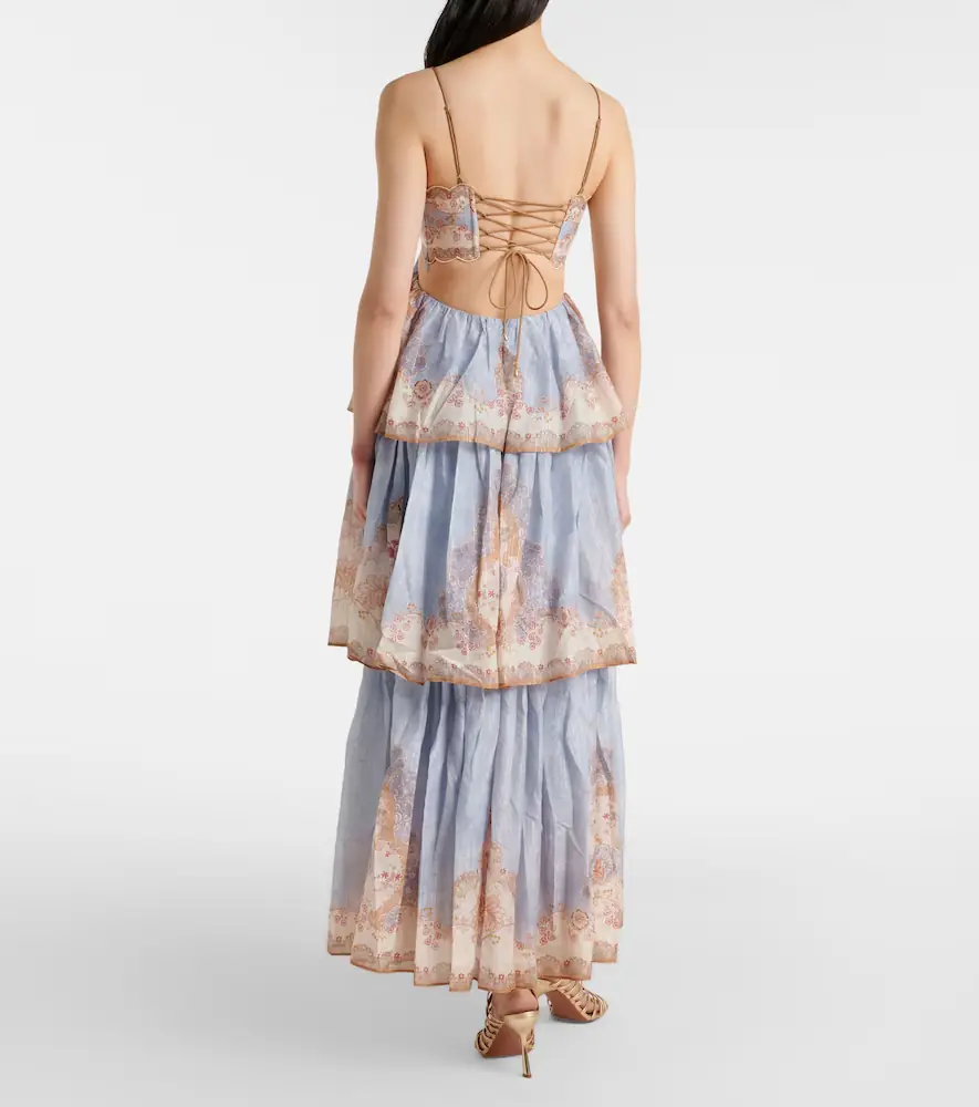 Zimmermann Daylight floral tiered maxi dress | Thumbnail 4 Zimmermann Daylight floral tiered maxi dress | Thumbnail 4