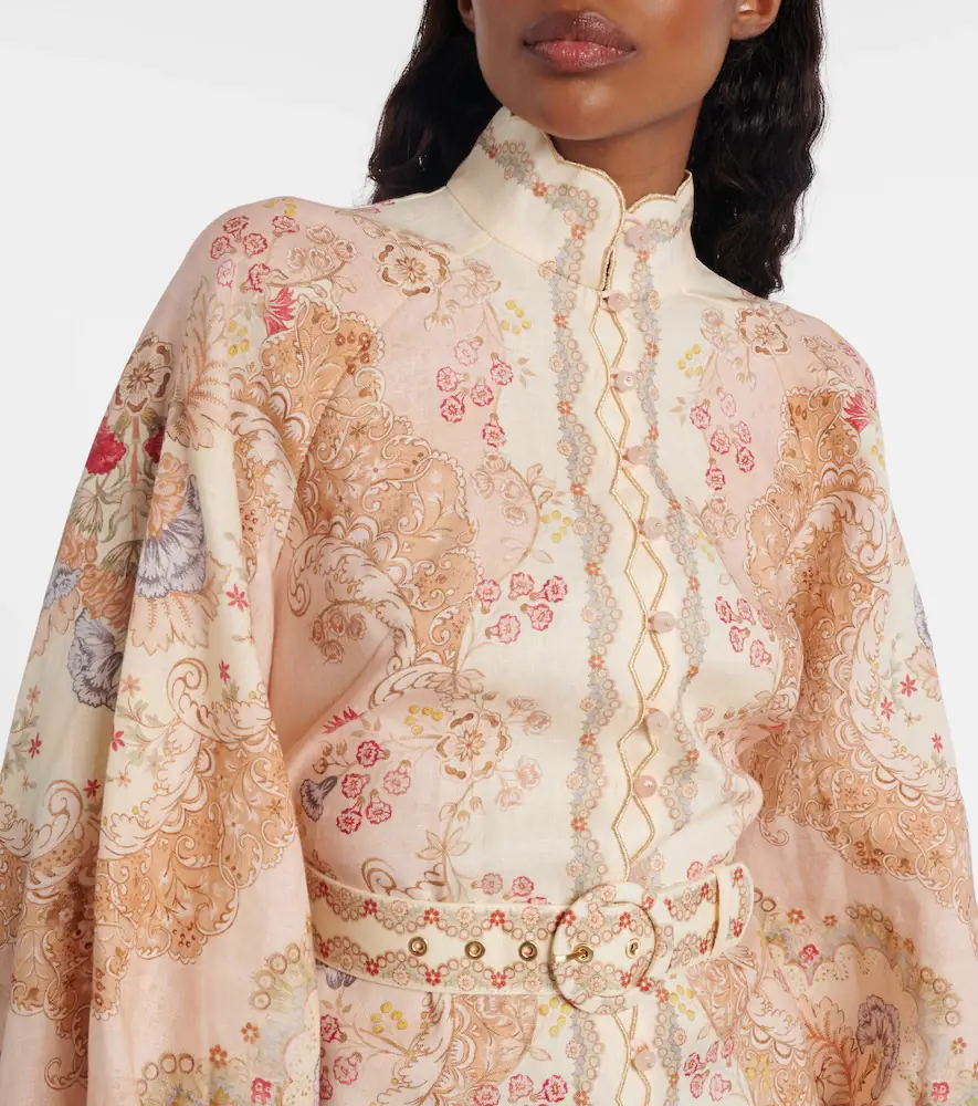 Zimmermann Daylight printed linen minidress | Thumbnail 5