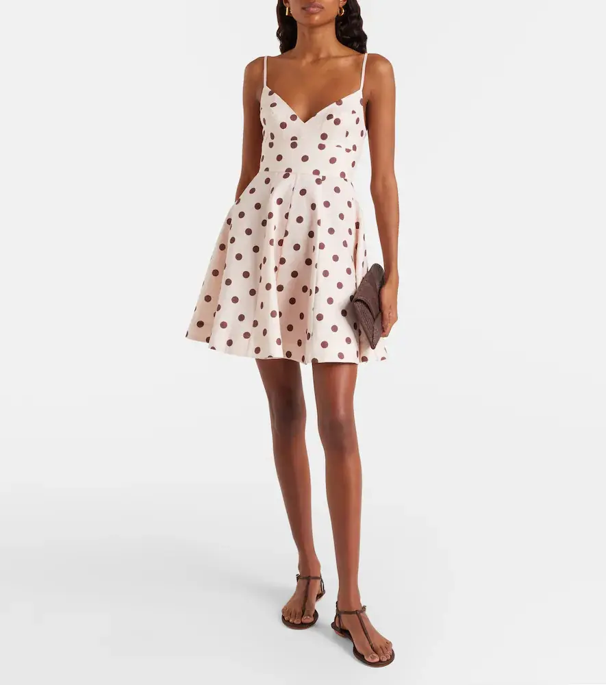 Zimmermann Polka-dot cotton minidress | Thumbnail 4 Zimmermann Polka-dot cotton minidress | Thumbnail 4