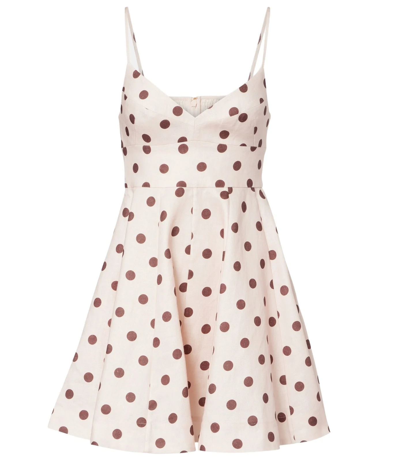 Zimmermann Polka-dot cotton minidress