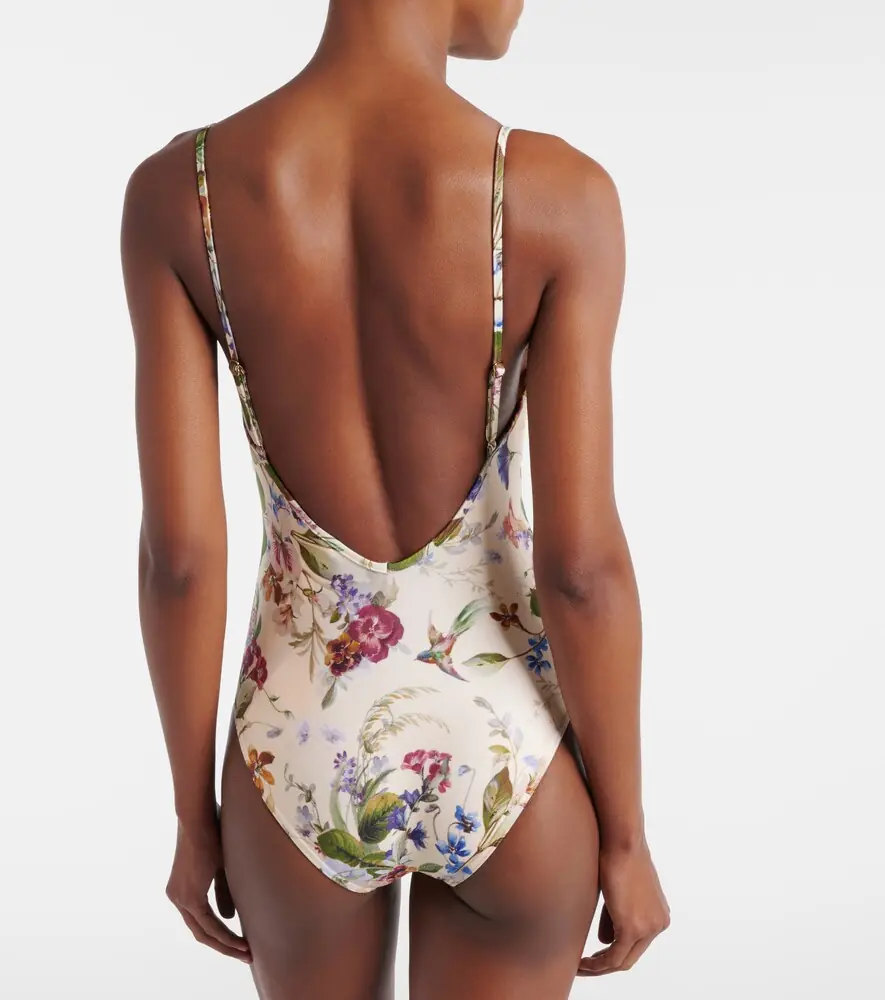 Zimmermann Patience floral gathered swimsuit | Thumbnail 5 Zimmermann Patience floral gathered swimsuit | Thumbnail 5