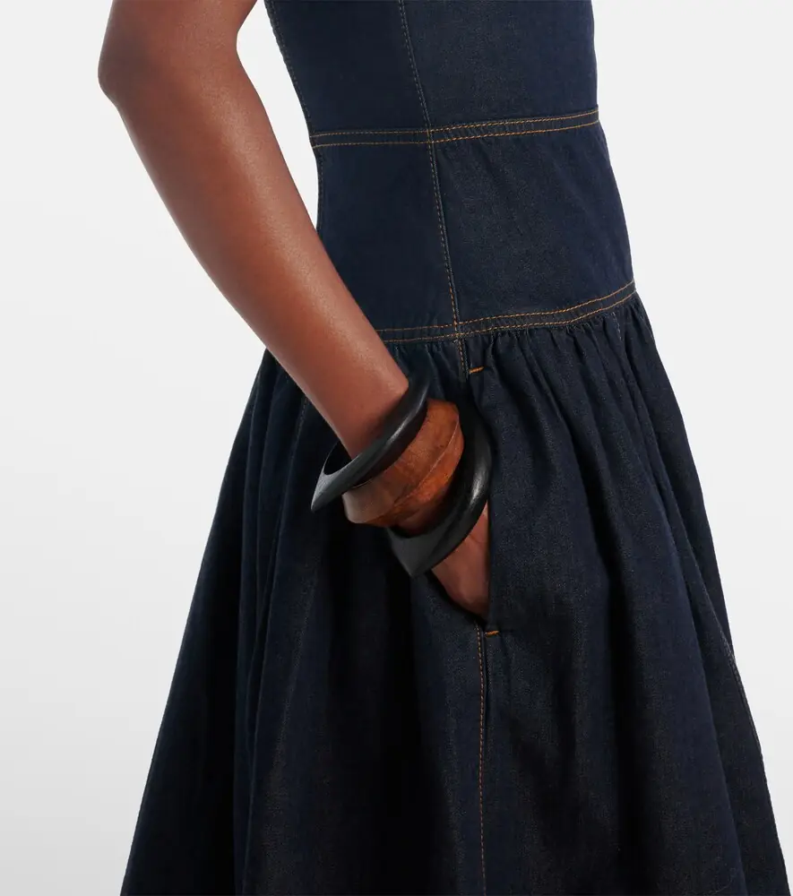 Zimmermann Denim midi dress | Thumbnail 6 Zimmermann Denim midi dress | Thumbnail 6