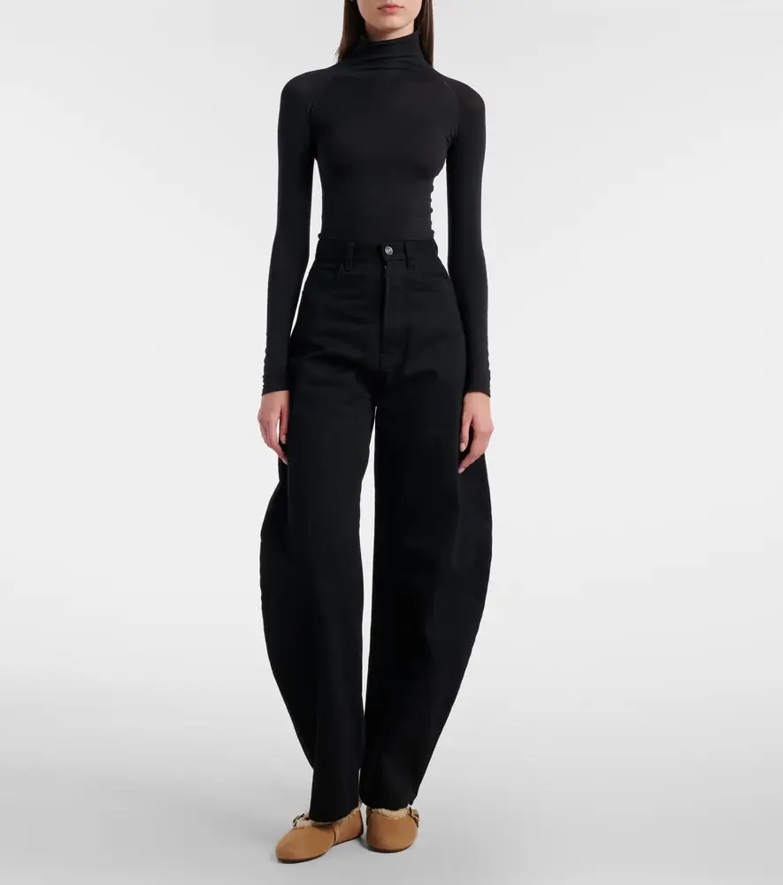 Alaïa Alaïa Shearling-lined suede ballet flats | Thumbnail 6 Alaïa Alaïa Shearling-lined suede ballet flats | Thumbnail 6