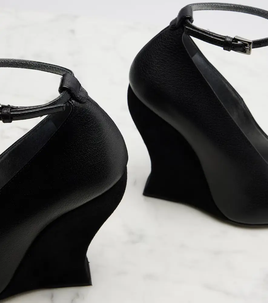 Alaïa Alaïa 110 leather wedges | Thumbnail 3 Alaïa Alaïa 110 leather wedges | Thumbnail 3