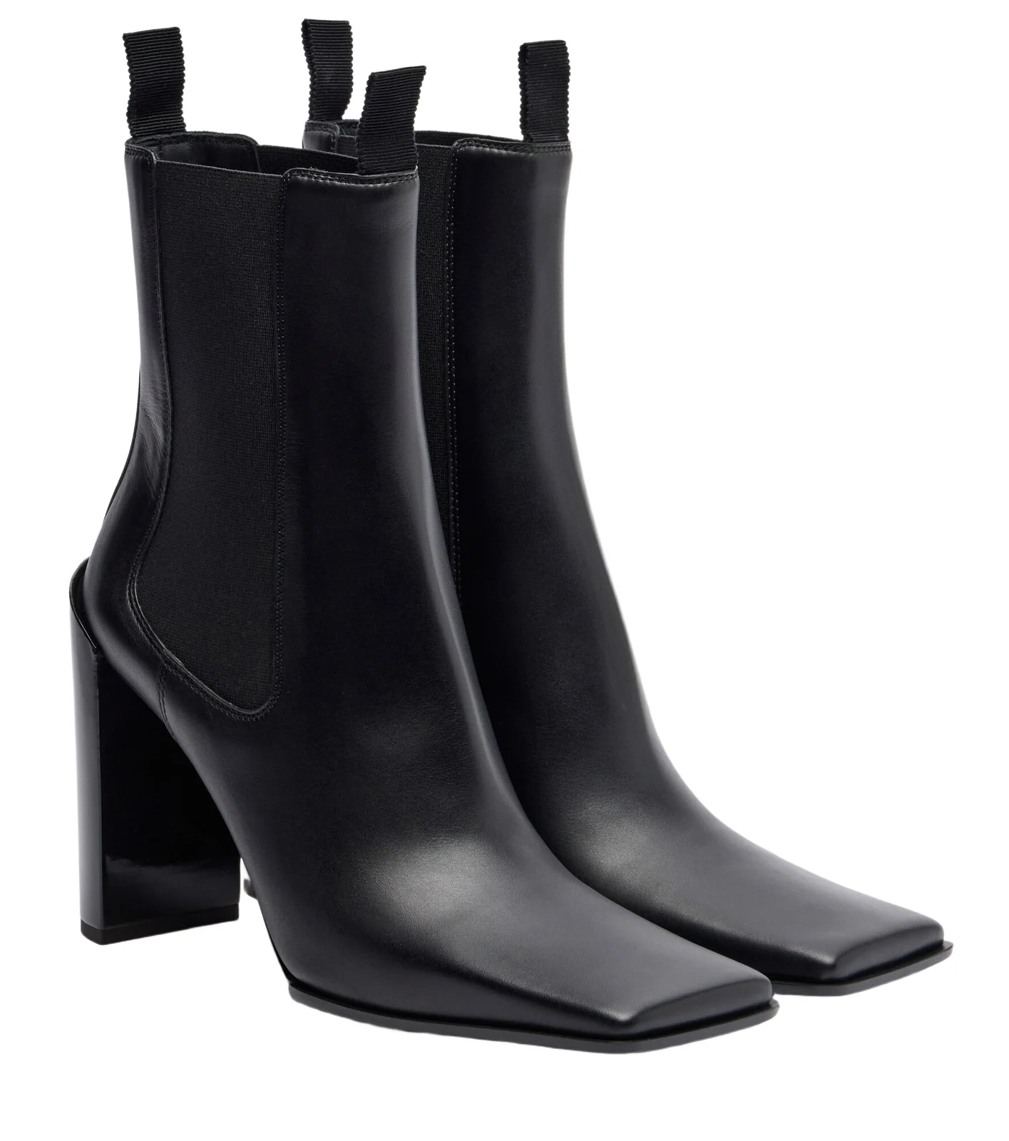 ALAÏA 90 leather Chelsea boots