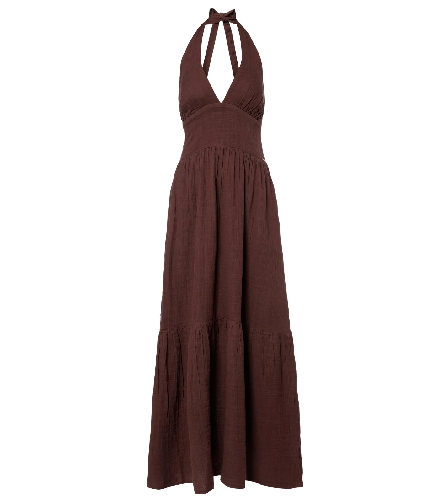 Shay halterneck cotton maxi dress Shay halterneck cotton maxi dress