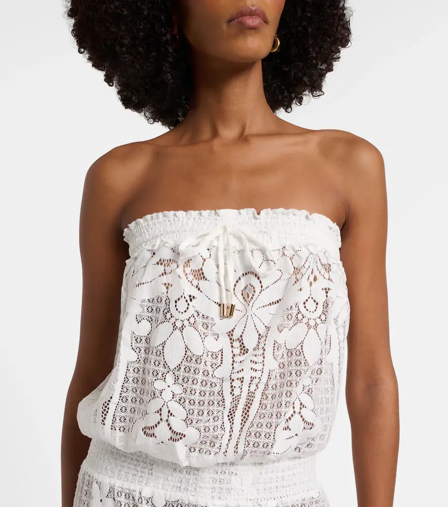Melissa Odabash Viv cotton-blend jumpsuit | Thumbnail 5