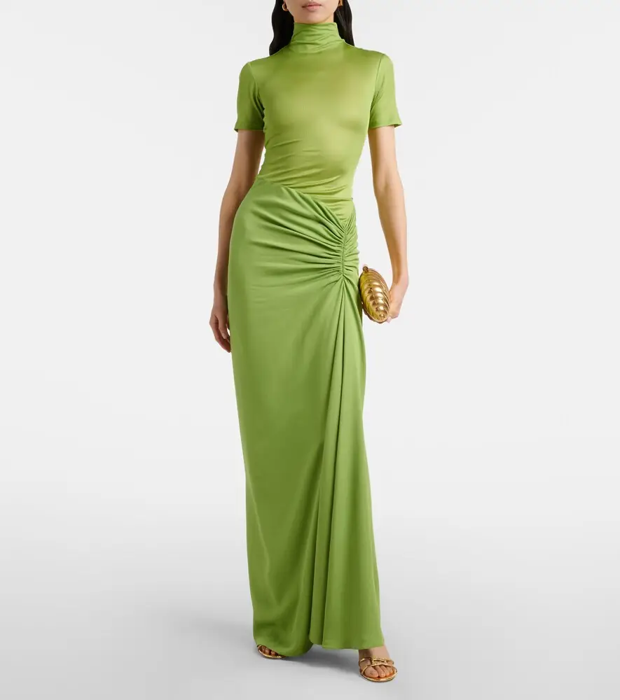 Christopher Esber Fusion gathered ribbed-knit gown | Thumbnail 4 Christopher Esber Fusion gathered ribbed-knit gown | Thumbnail 4