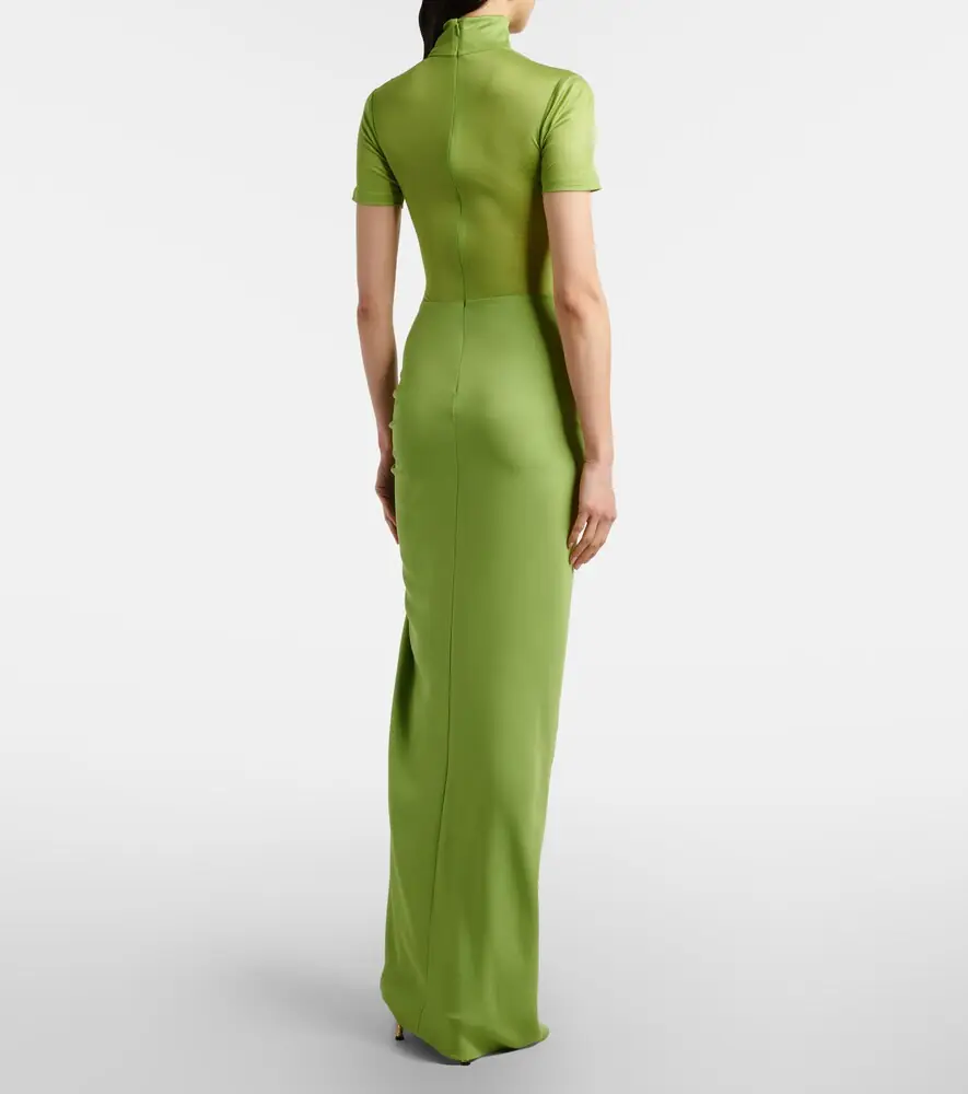 Christopher Esber Fusion gathered ribbed-knit gown | Thumbnail 6 Christopher Esber Fusion gathered ribbed-knit gown | Thumbnail 6