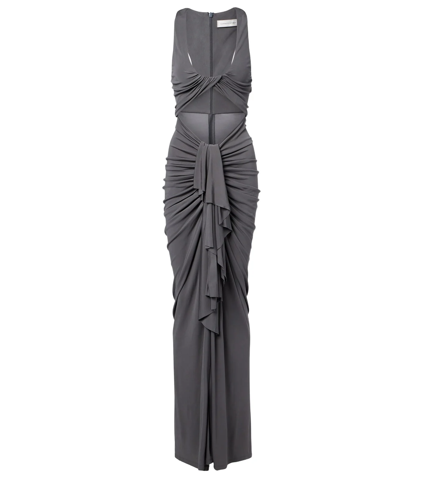 Vivenda cutout gathered gown Vivenda cutout gathered gown