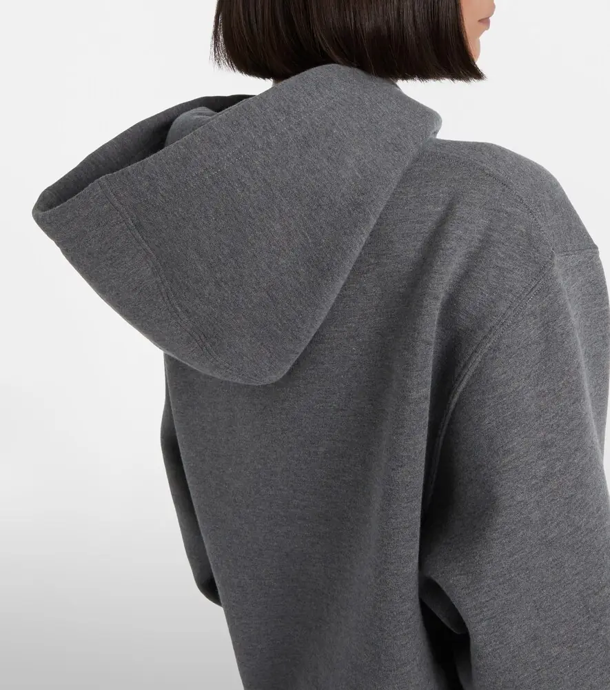 Loro Piana Banyan cotton and cashmere hoodie | Thumbnail 2