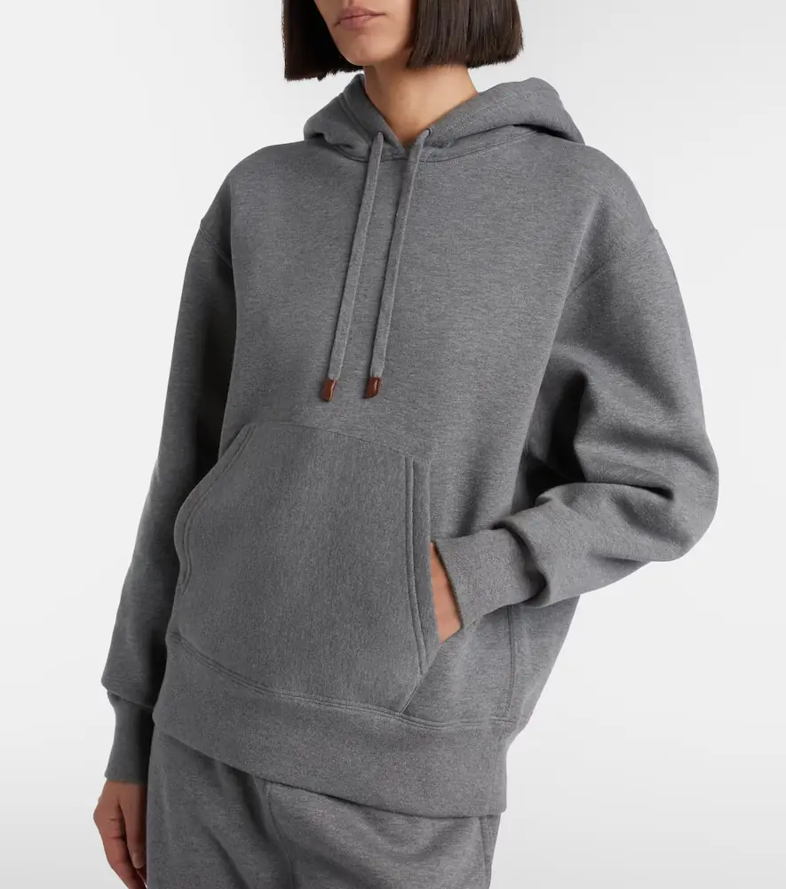 Loro Piana Banyan cotton and cashmere hoodie | Thumbnail 4
