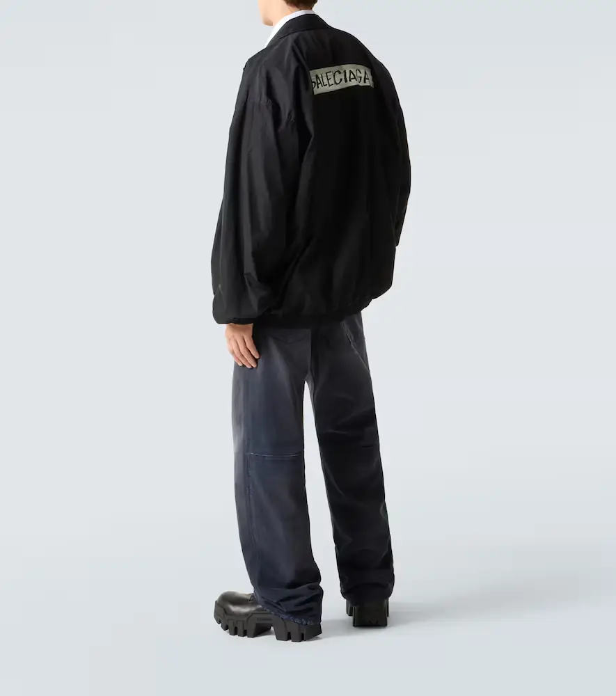 Balenciaga Masking Tape cotton-blend track jacket | Thumbnail 2