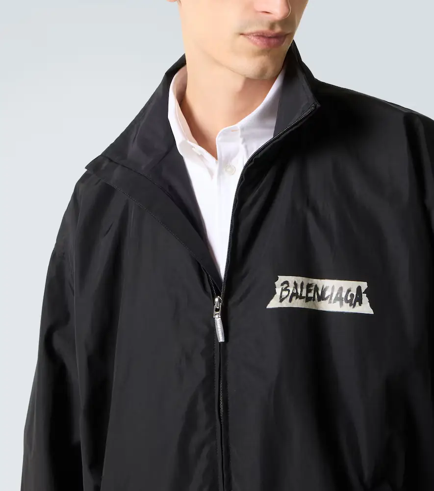 Balenciaga Masking Tape cotton-blend track jacket | Thumbnail 4