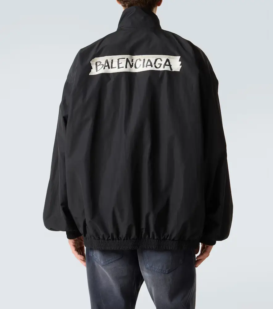 Balenciaga Masking Tape cotton-blend track jacket | Thumbnail 5
