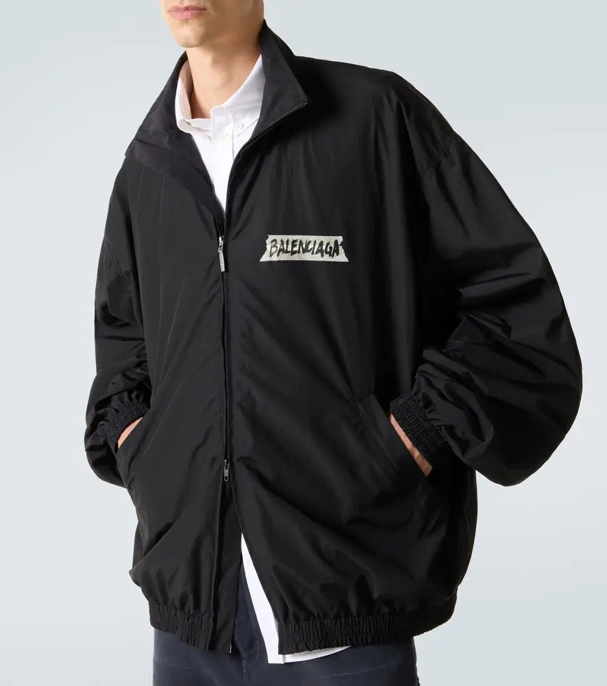 Balenciaga Masking Tape cotton-blend track jacket | Thumbnail 6