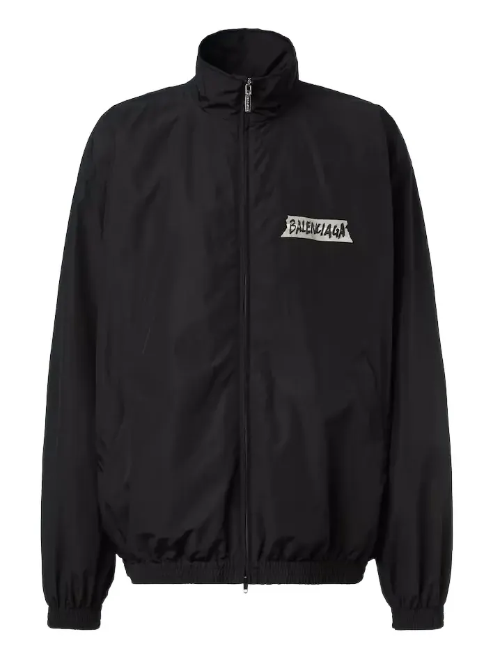 Masking Tape cotton-blend track jacket