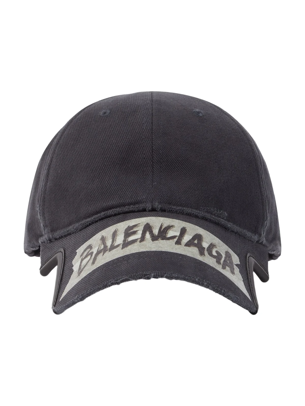 Balenciaga Masking Tape cotton drill baseball cap